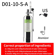 Load image into Gallery viewer, ZRDR Aquarium DIY CO2 Generator System Kit With Pressure Air Flow Adjustment Water Plant Fish Aquarium ValveDiffuserThe reaction