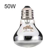 Load image into Gallery viewer, Far Infrared Pet Heating Lamp Ceramic Pet Heating Lamp Light Bulb Pet Brooder Chickens Reptile Lamp 25W 50W 75W 100W Heat shield

