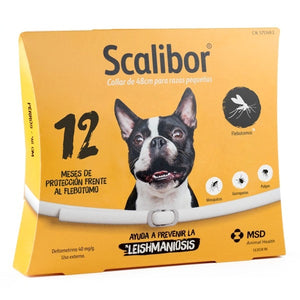 Scalibor antiparasitic Collar for dogs-48 cm necklace antiparasitic for dogs that protect mosquito flebotomo