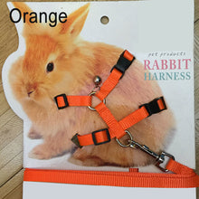 Load image into Gallery viewer, Pet Rabbit Soft Harness Leash Adjustable Bunny Traction Rope for Running Walking WXV Sale
