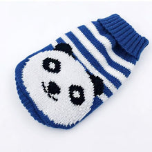 Load image into Gallery viewer, Warm Winter Cartoon Dog Clothes Warm Christmas Sweater For Small Dogs Pet Clothing Coat Knitting Crochet Cloth
